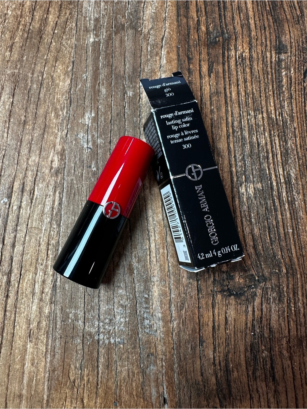 Giorgio Armani Rouge D'Armani Lip Color 300 in Black Packaging - Picture 4 of 6